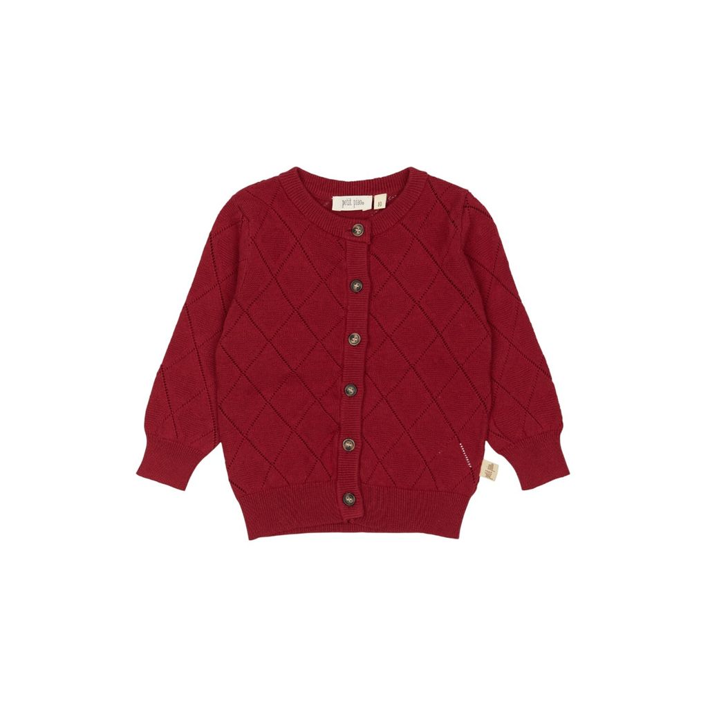 PP1050 - ppDanna Cardigan Knit - Biking Red - Main-Photoroom
