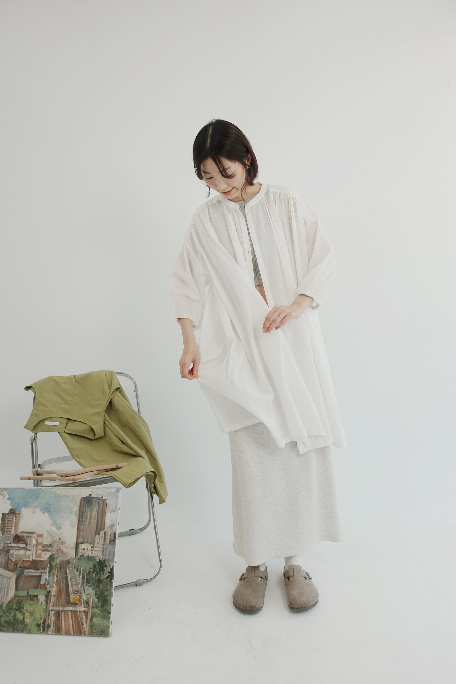 The neutrals look