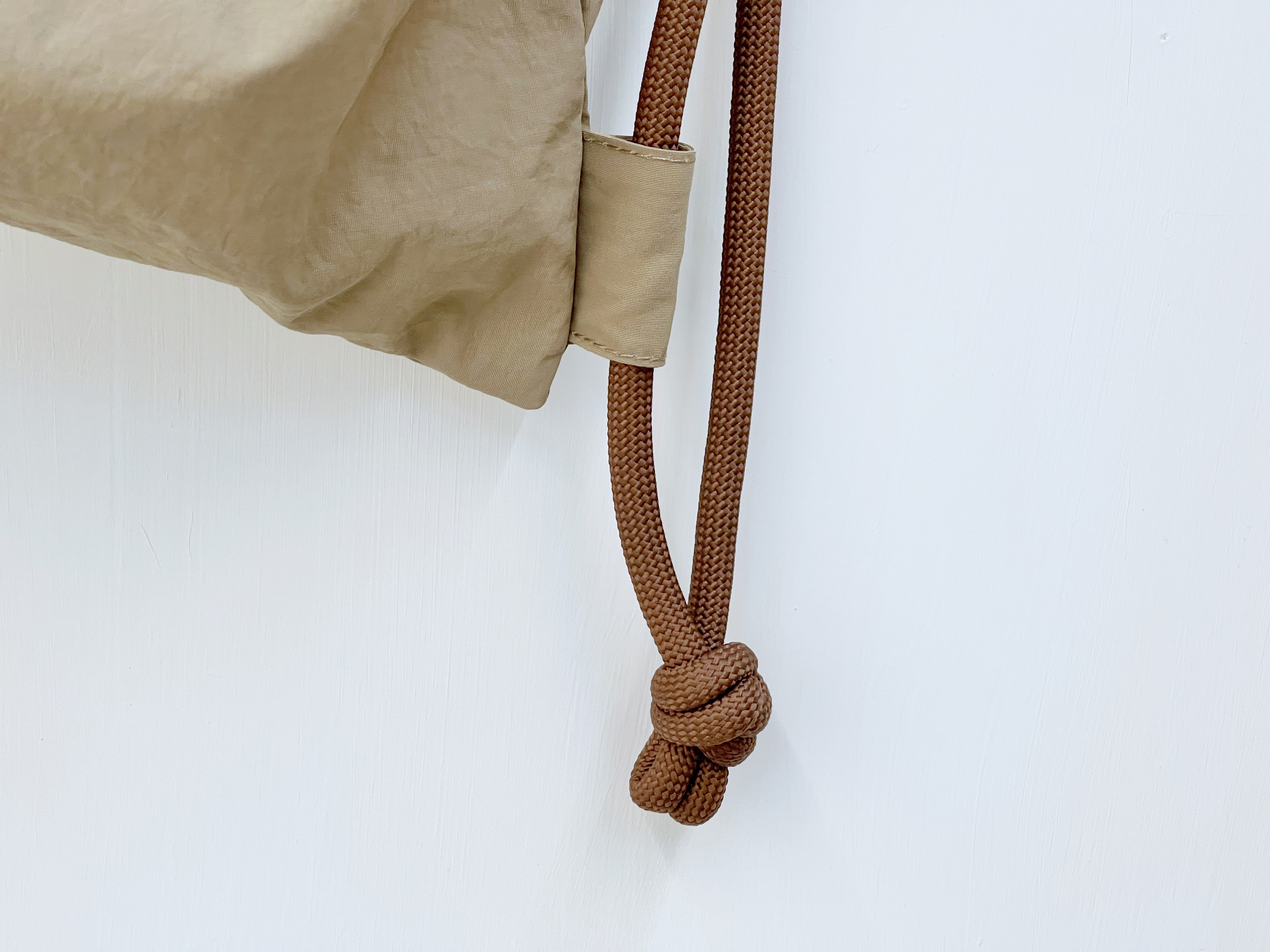 Lightweight Drawstring Bag detail