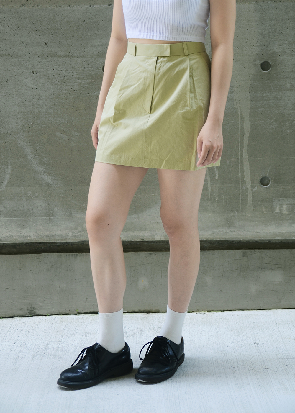 28.無袖坦克上衣（白）,挺版短裙-03