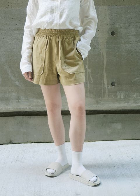 27.棉短褲(卡其)-03