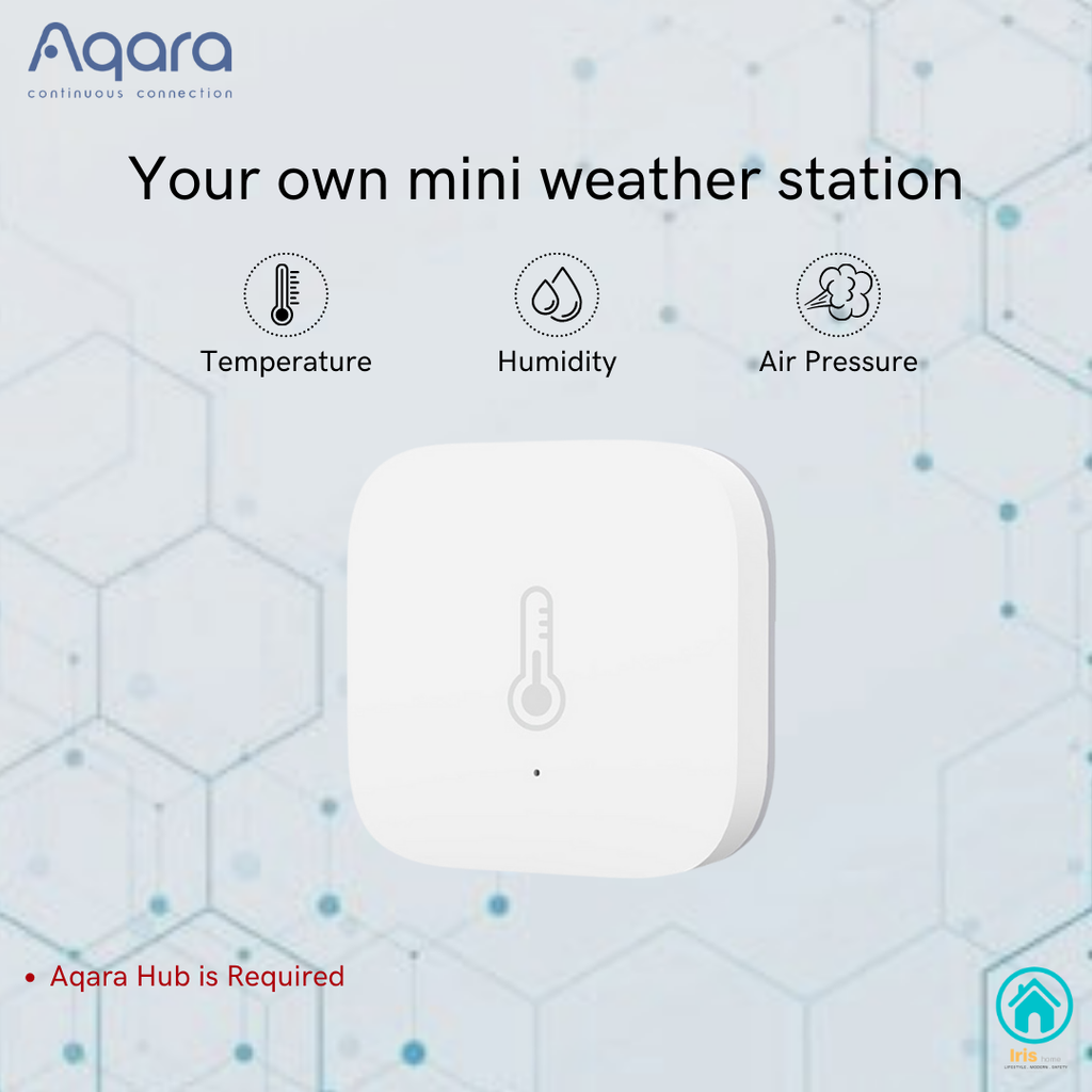 Aqara on X: The Aqara Temperature and Humidity Sensor is compatible with  Apple HomeKit and  Alexa. It can connect with countless smart devices  to create your ideal smart home lifestyle.  /