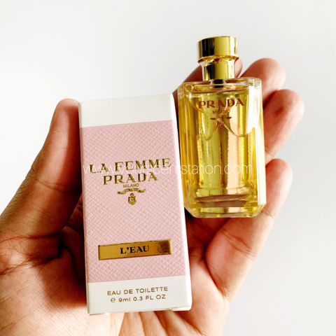Prada La Femme L'eau EDT 9ml – YourScentStation | Original Perfumes Malaysia