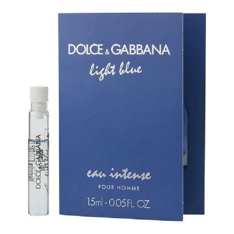 Dolce & Gabbana Light Blue Eau Intense Pour Homme Vial