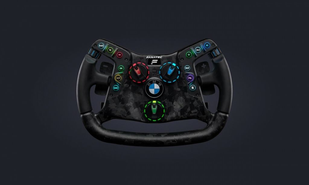 FANATEC Podium Steering Wheel M4 GT3 超美品 Fanatec's Podium Steering Wheel BMW M4 GT3 | Fanatec
