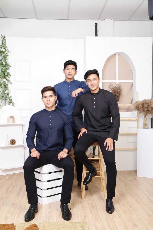 BATIK HOUSE MY |  - KOLEKSI KURTA LELAKI PLAIN