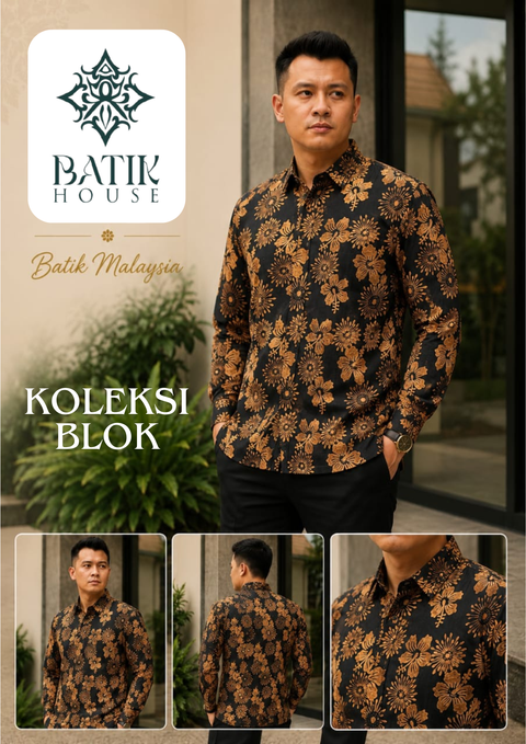 batik cop long sleeve