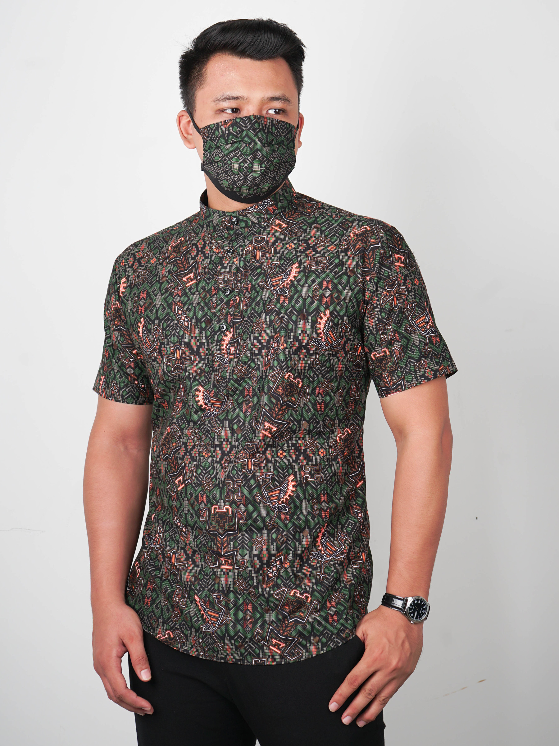 SHORT SLEEVE KURTA BATIK UAKSEP01-071 