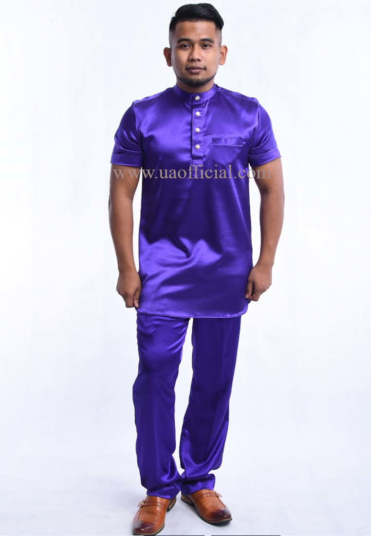 Baju Raya Plain Corak Vintage Putih : Awalnya aku buat persiapan raya