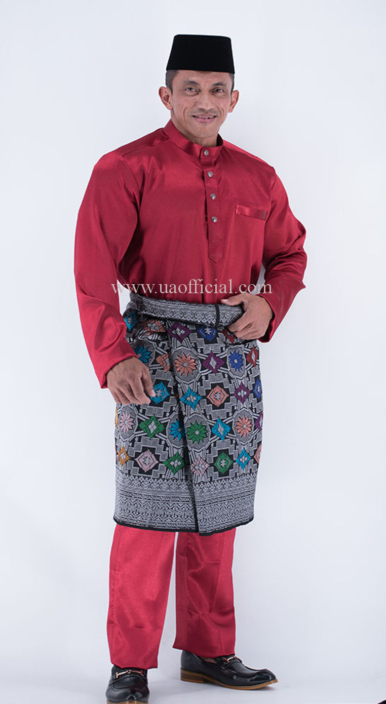 Baju Melayu Colour Maroon