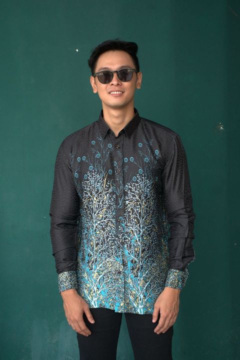 Kemeja Batik Malaysia Long Sleeve KOLEKSI RANTING – BATIK HOUSE MY