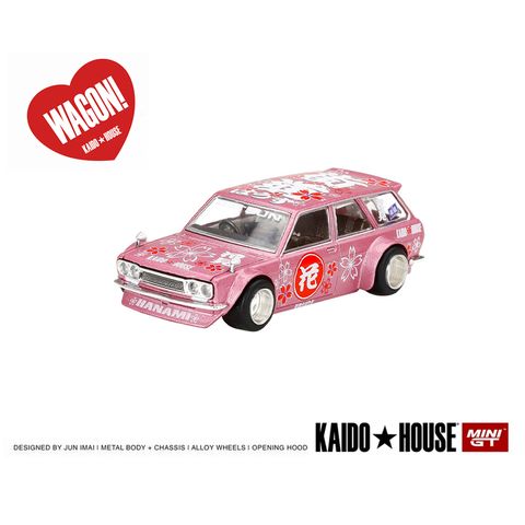 DIECAST_MINIGT Datsun Kaido 510 Wagon Hanami V1 2