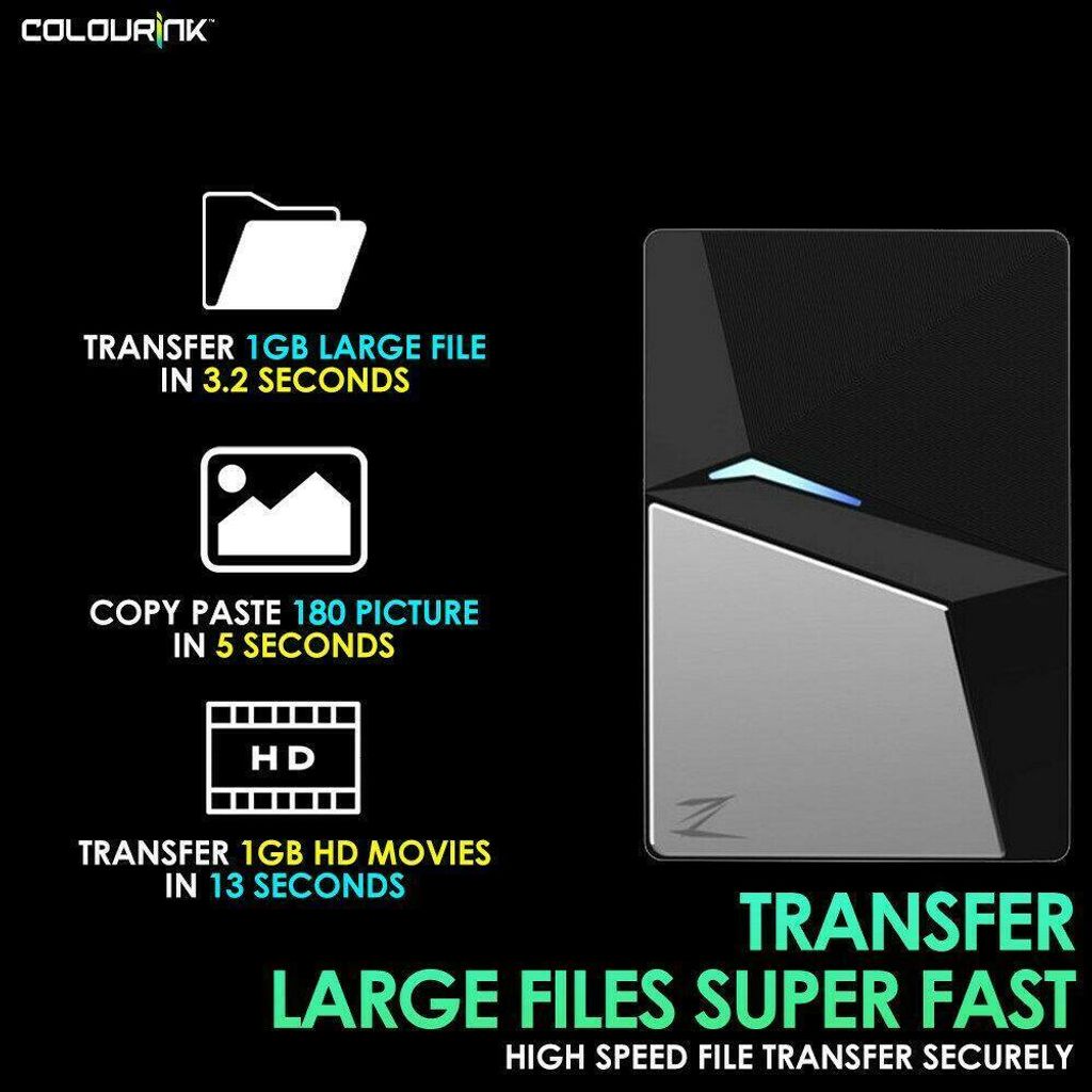 Netac Z7S 240GB 480GB 960GB External SSD Portable Solid State Drive PS4 PS5 PC Mobile Type C OTG