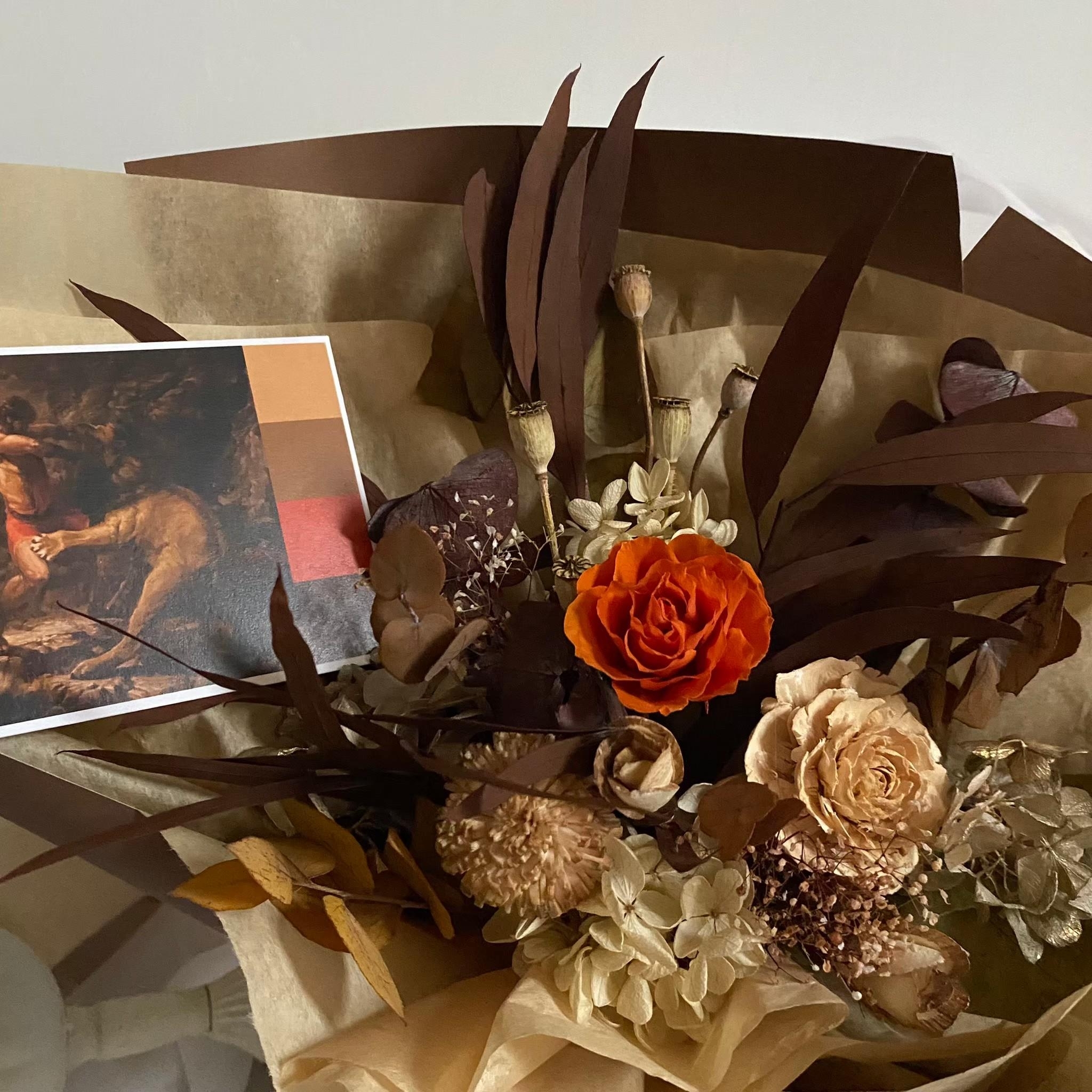 １２星座永生花束 獅子座 野有蔓草encontrarse Flower