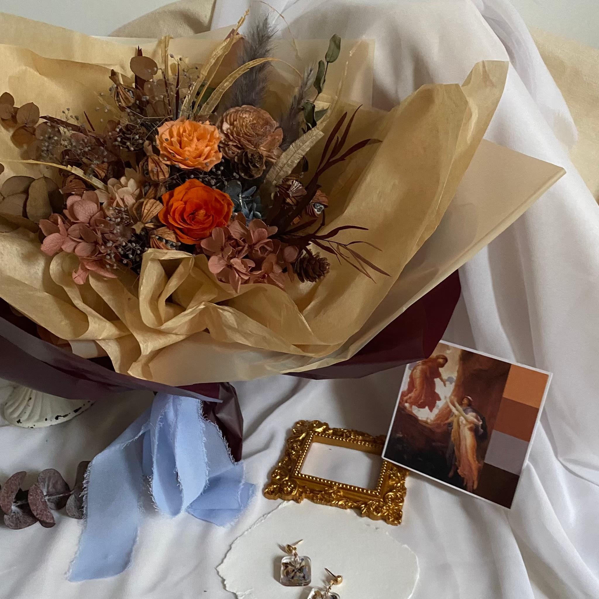 １２星座永生花束 處女座 野有蔓草encontrarse Flower