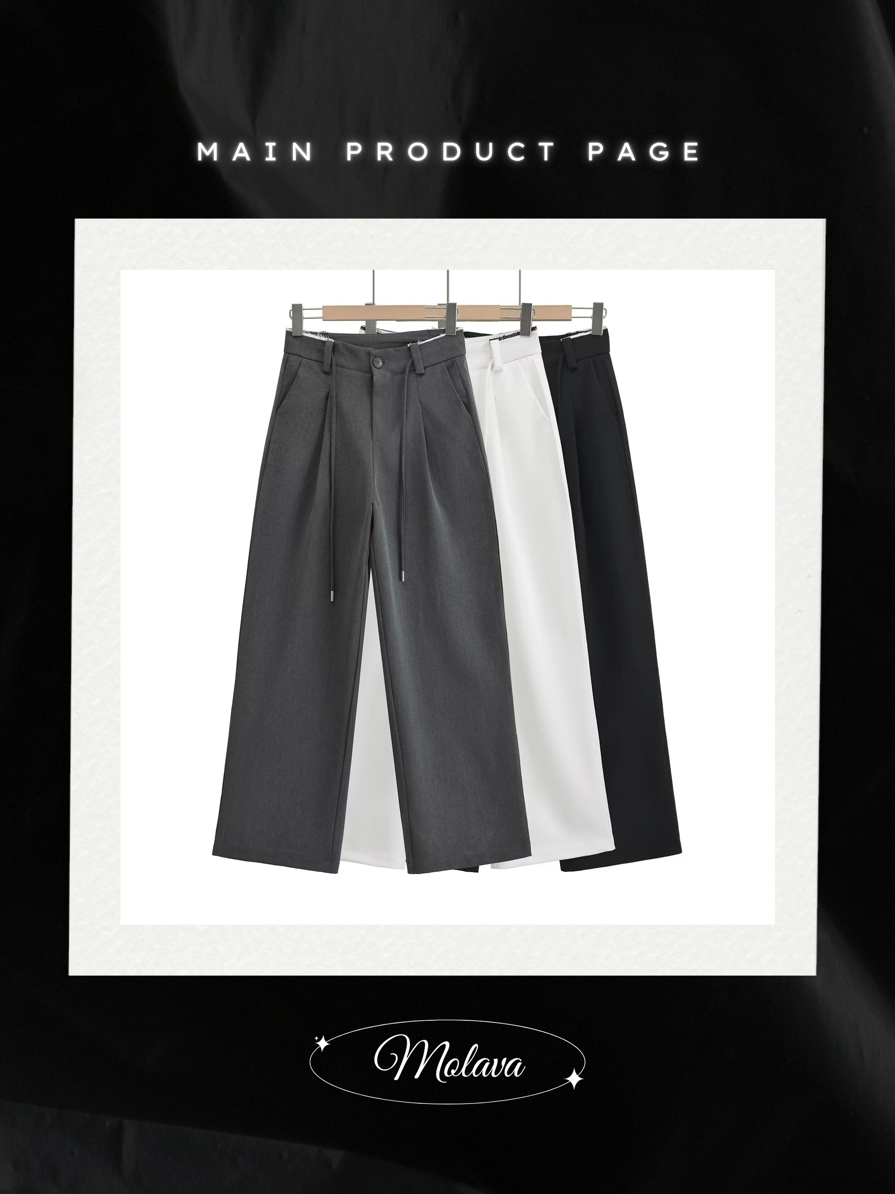 Main product page