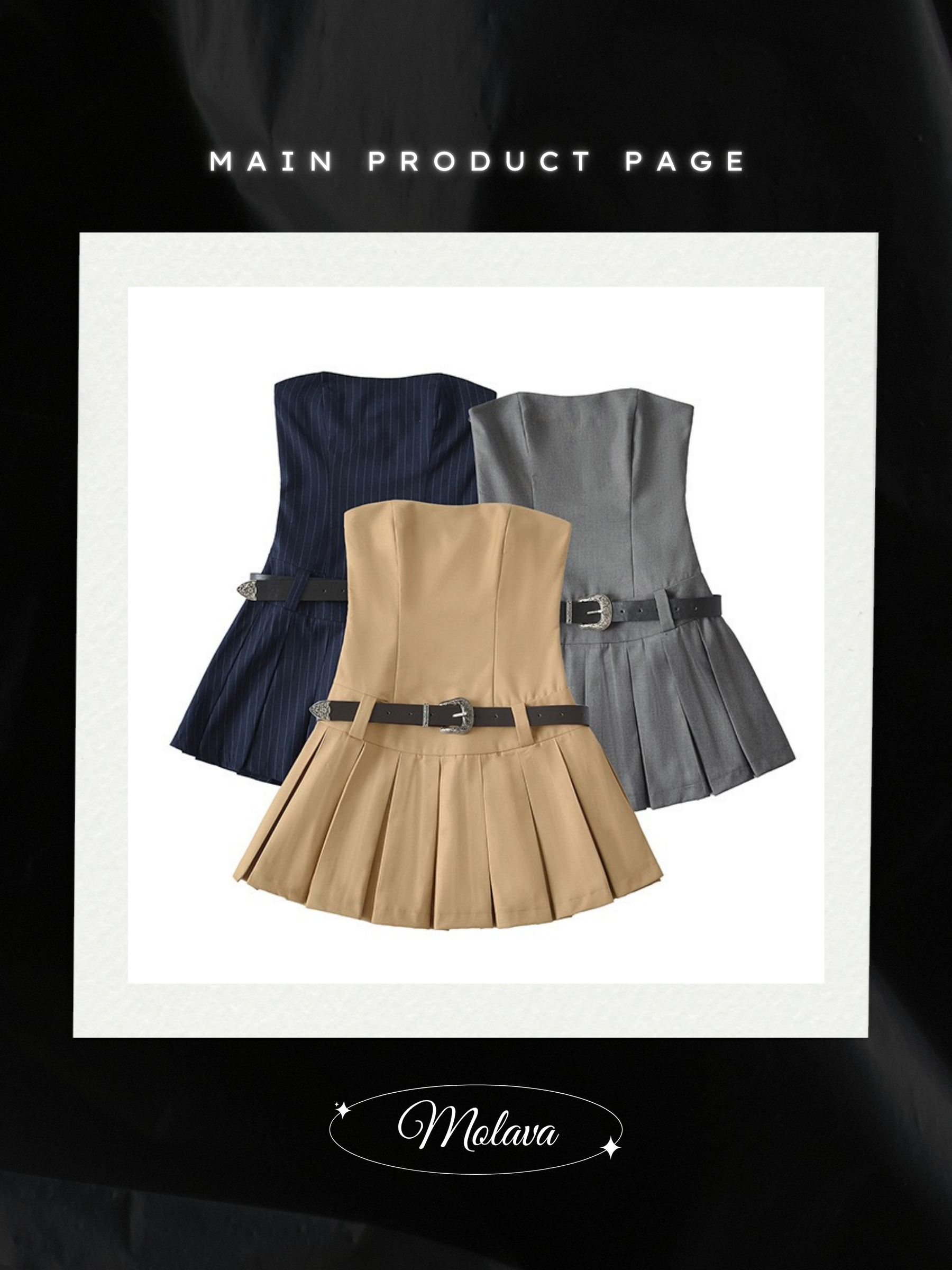 Main product page