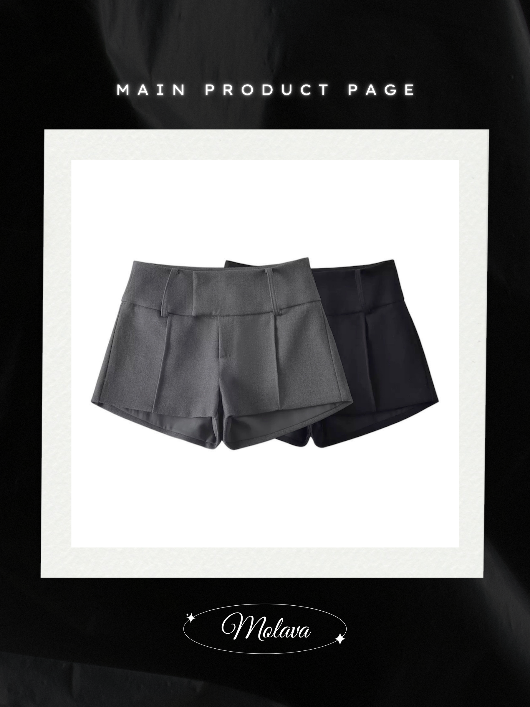 Main product page