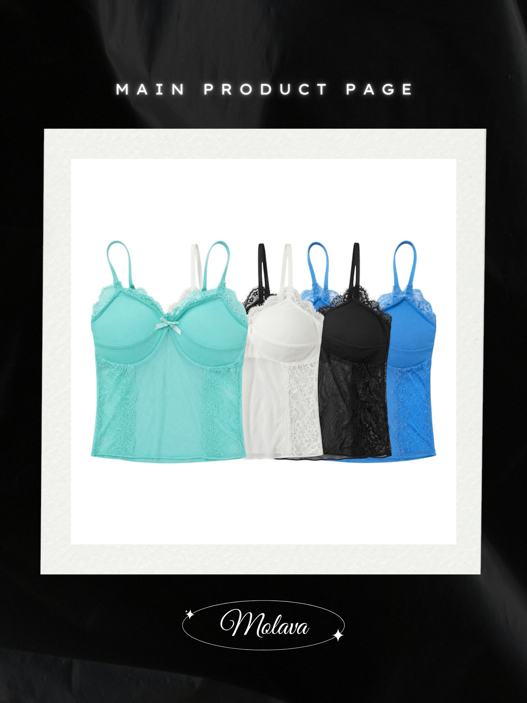 Main product page