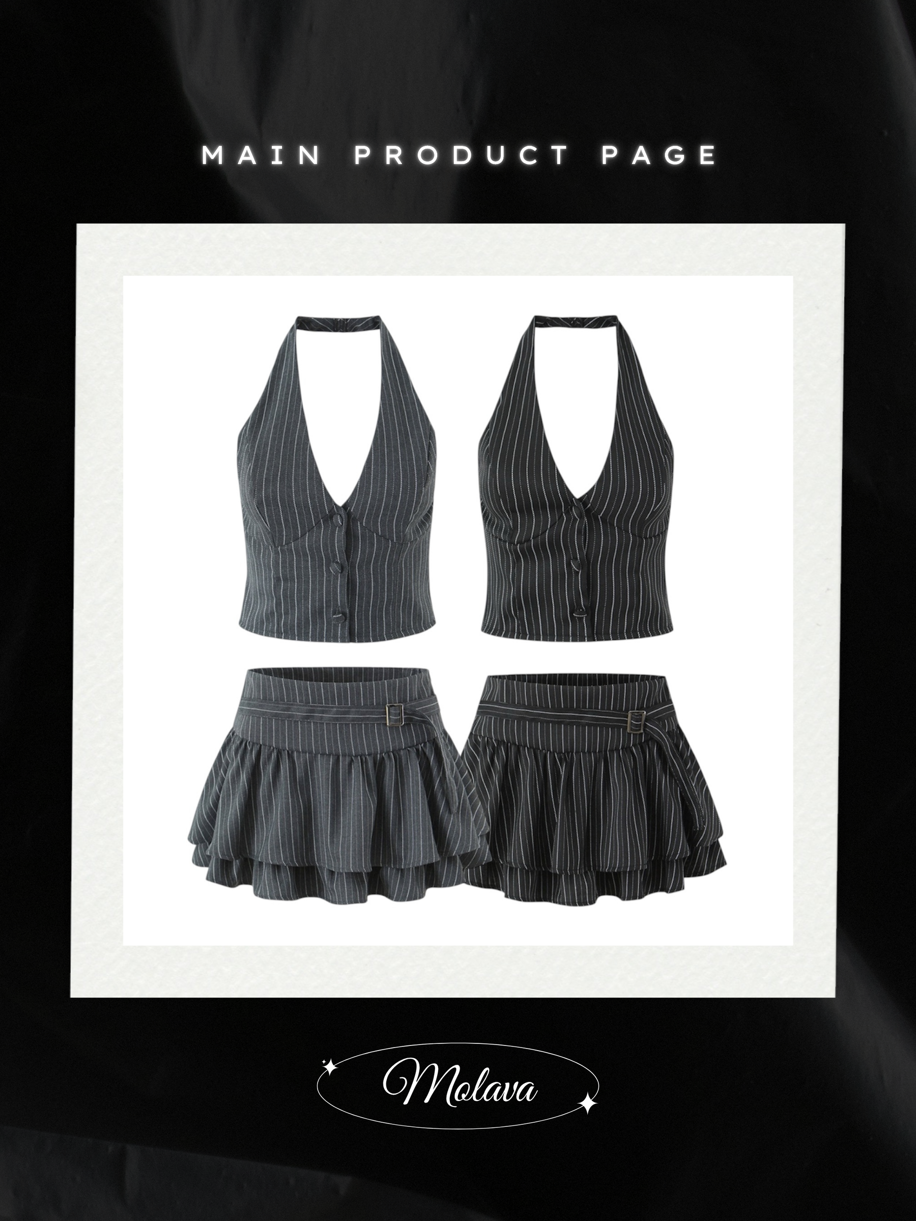 Main product page