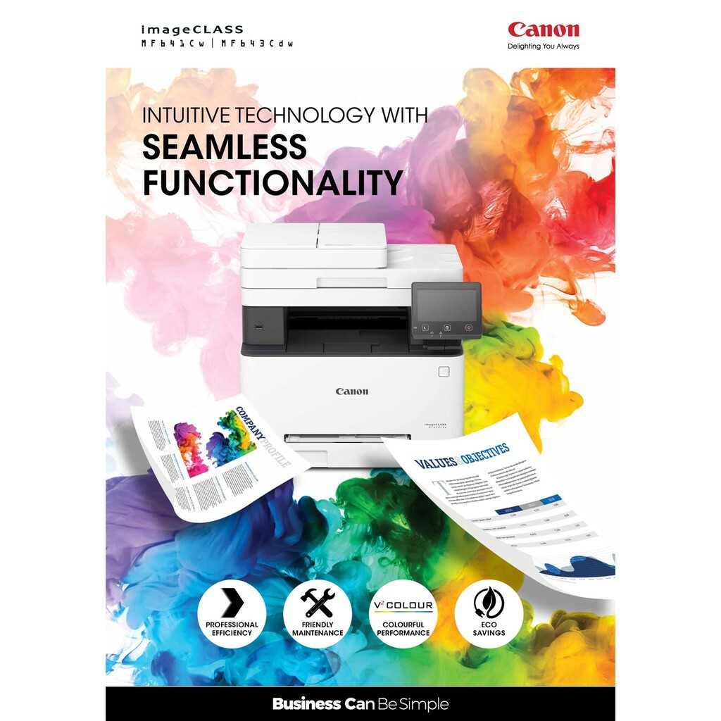 Canon imageCLASS MF641Cw 3-in-1 Colour Multifunction Laser Printer …