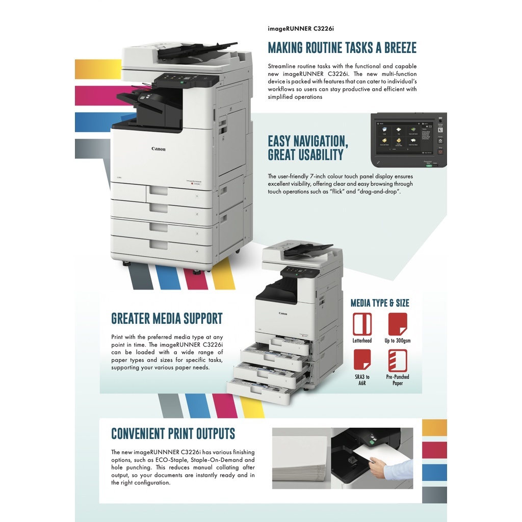 Canon imageRUNNER C3226i MultiFunctional Printer (Pre-Order) – Simplex  Marketing