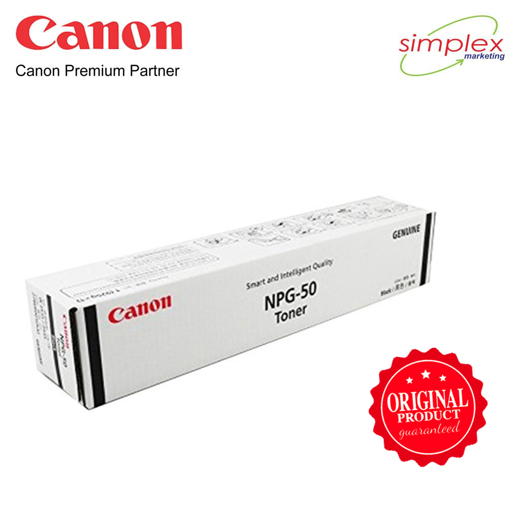Canon NPG-50 Toner Black for iR 2535 / 2545 / 2535W / 2545W – Simplex  Marketing