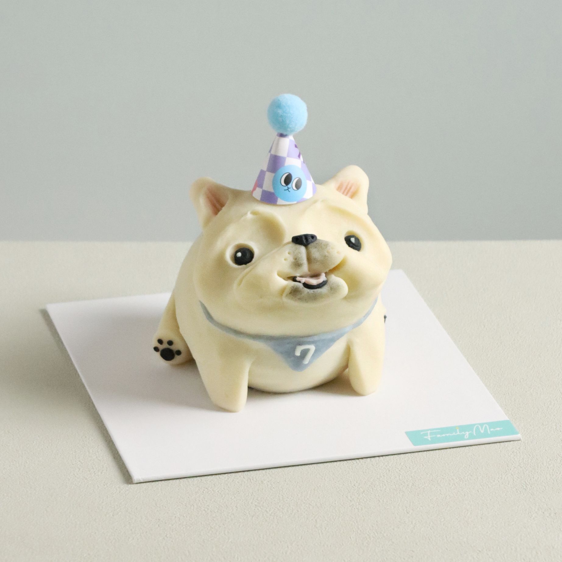 狗狗｜小胖毛造型蛋糕 ‧ 四吋