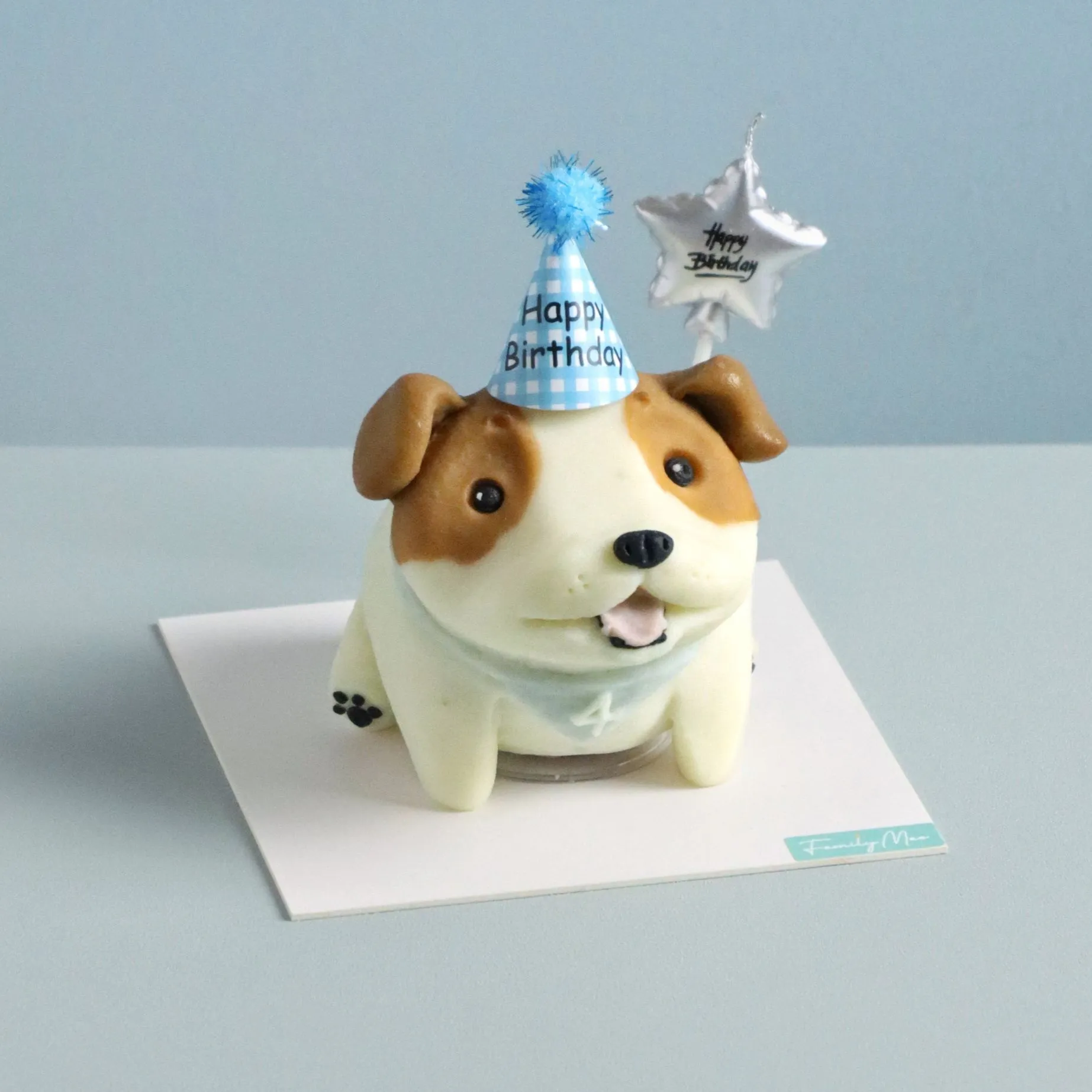 狗狗｜小胖毛造型蛋糕 ‧ 三吋