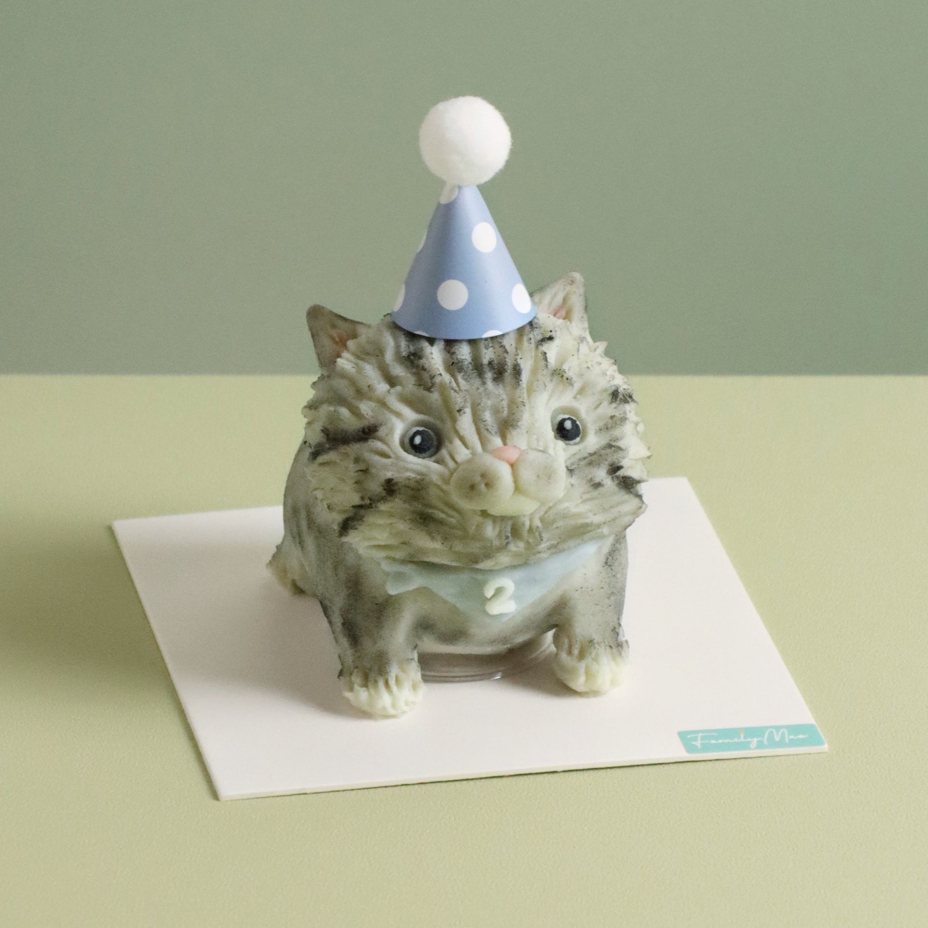 貓貓｜小胖毛造型蛋糕 ‧ 三吋