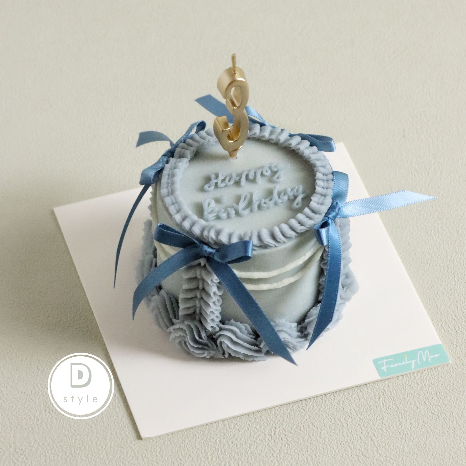 狗狗|復古造型蛋糕 ‧ 三吋