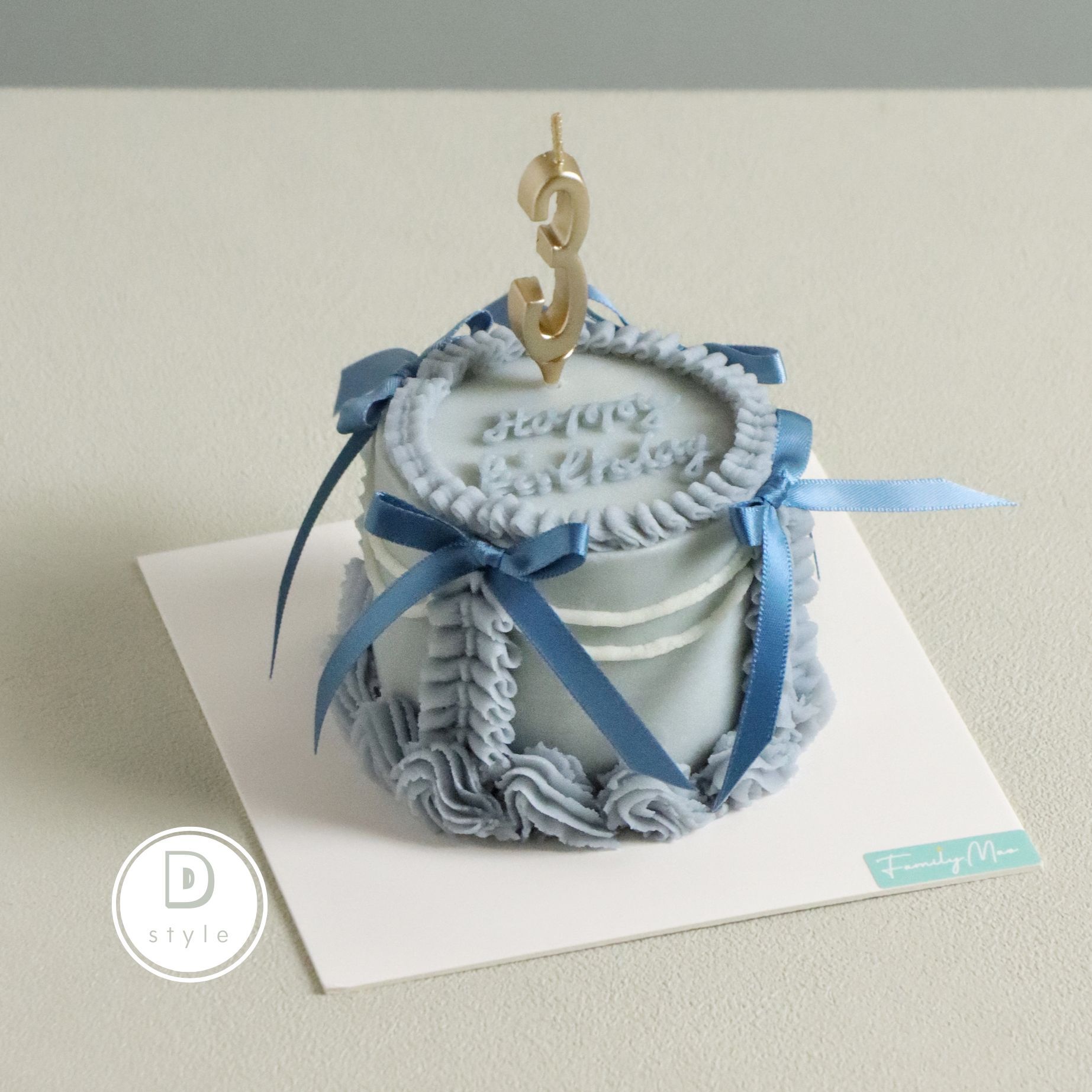 狗狗|復古造型蛋糕 ‧ 四吋