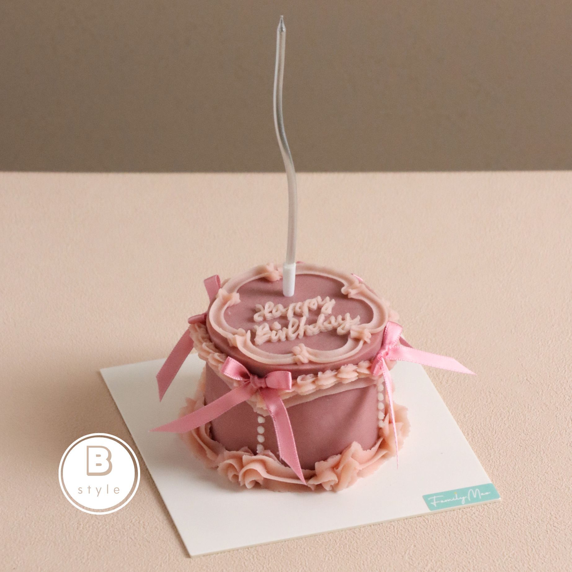 貓咪|復古造型蛋糕 ‧ 四吋