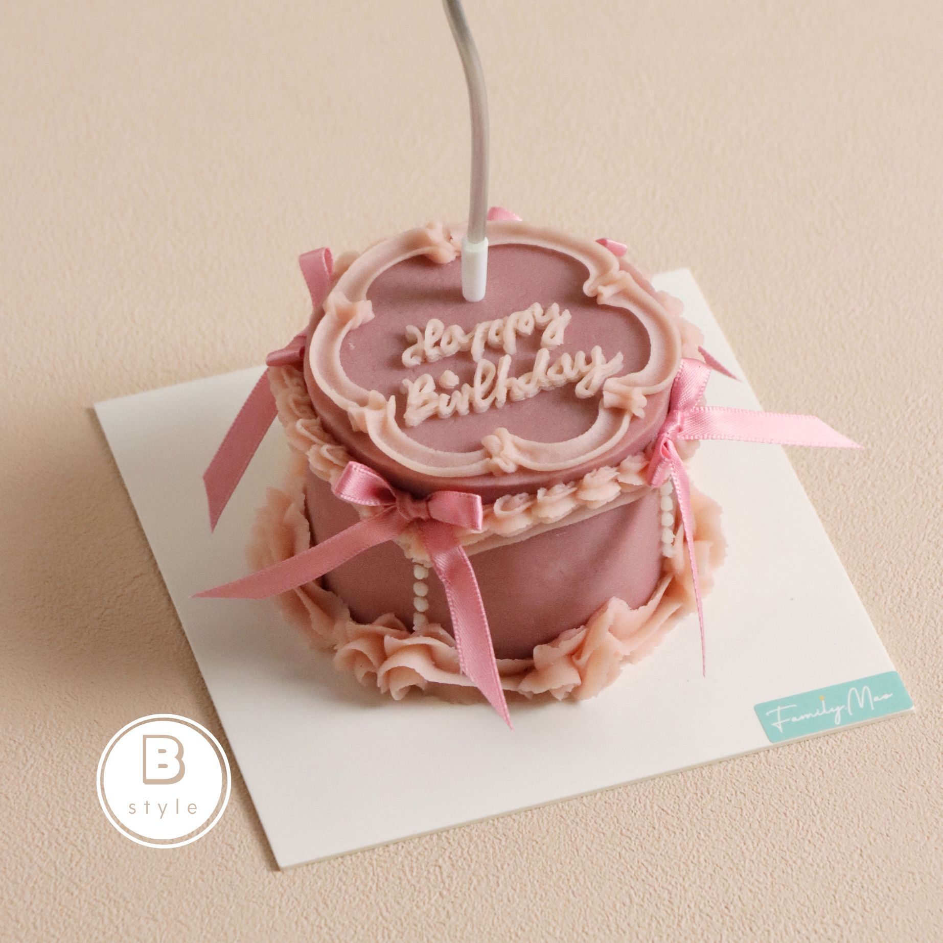 貓咪|復古造型蛋糕 ‧ 四吋