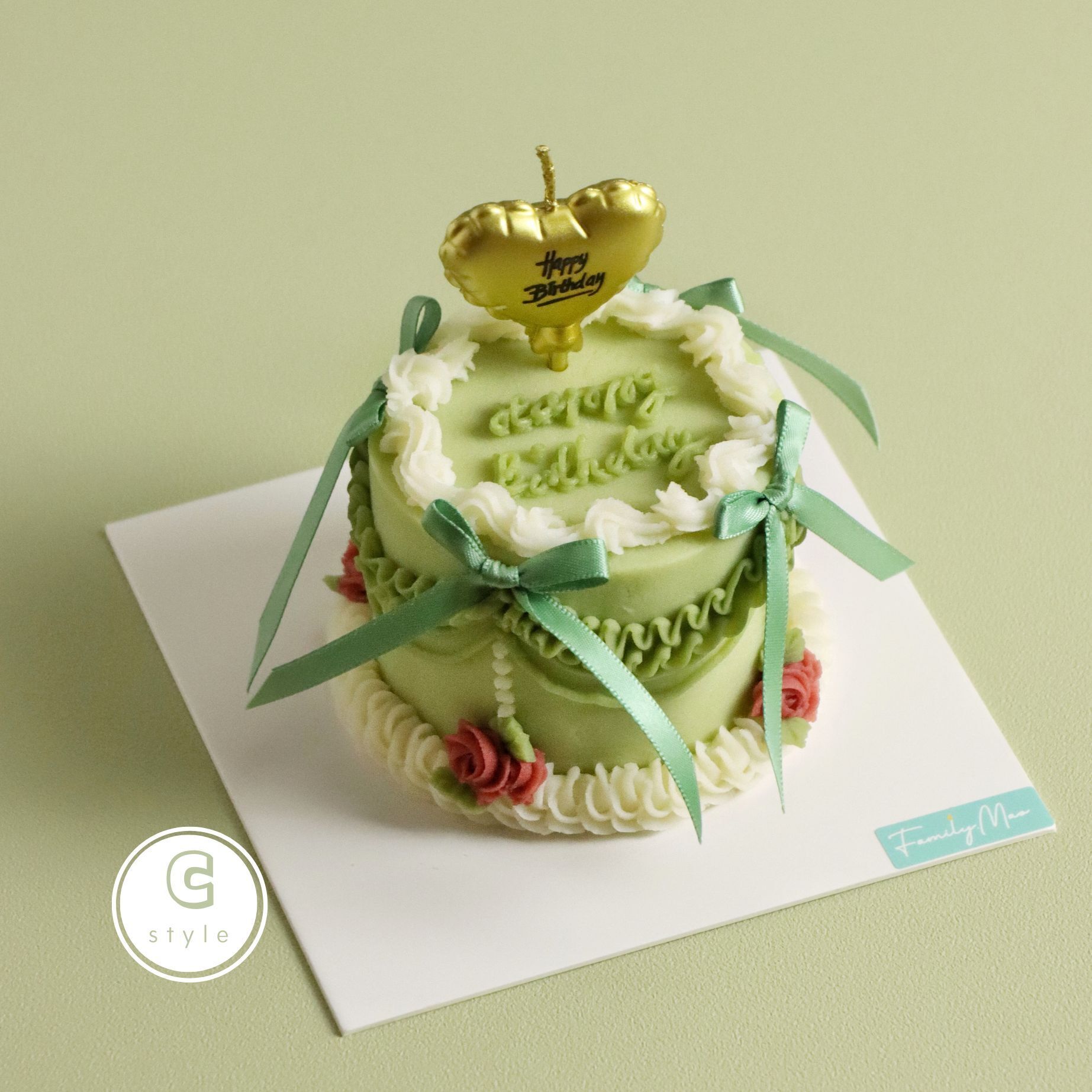 狗狗|復古造型蛋糕 ‧ 六吋加高