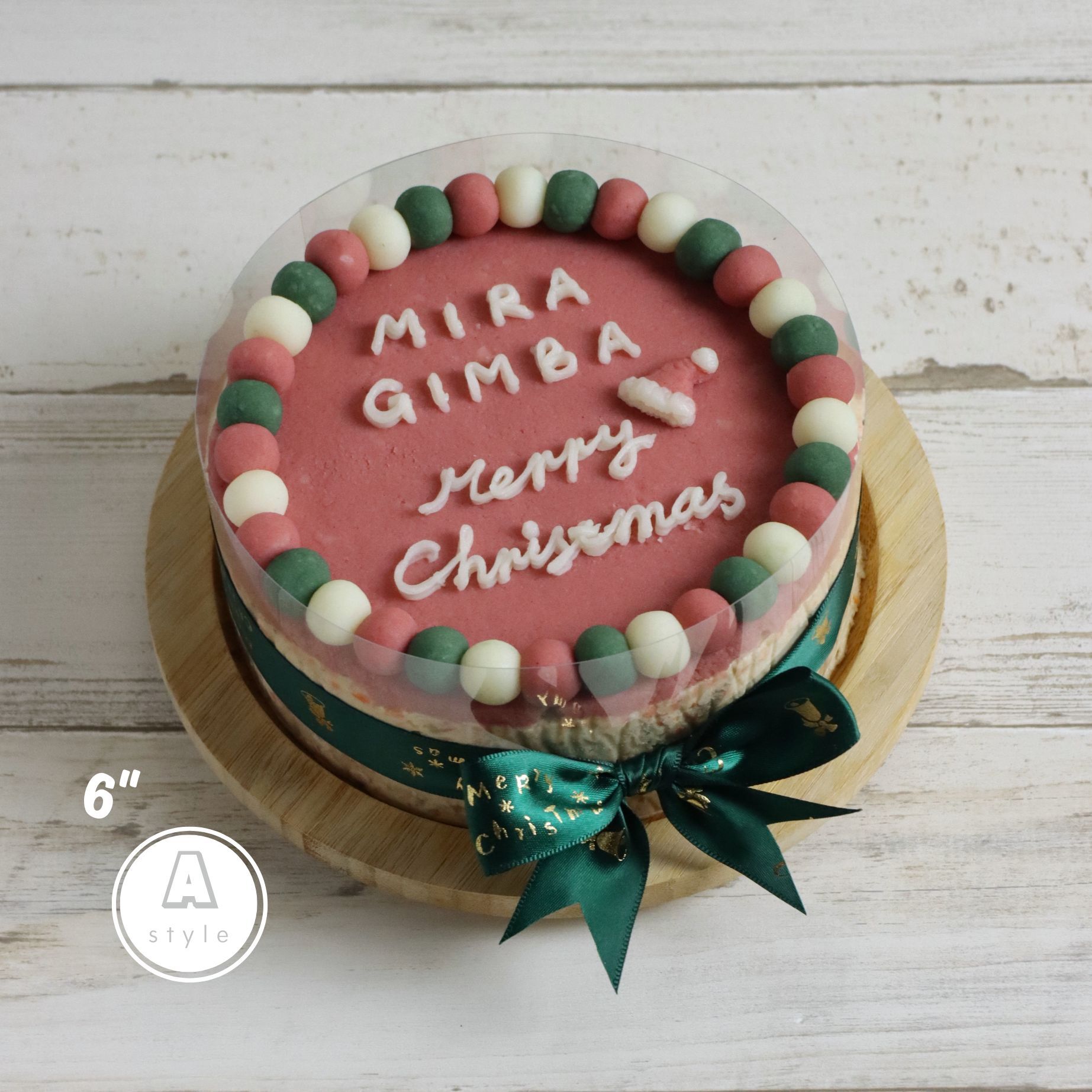 聖誕名字蛋糕｜限定色系