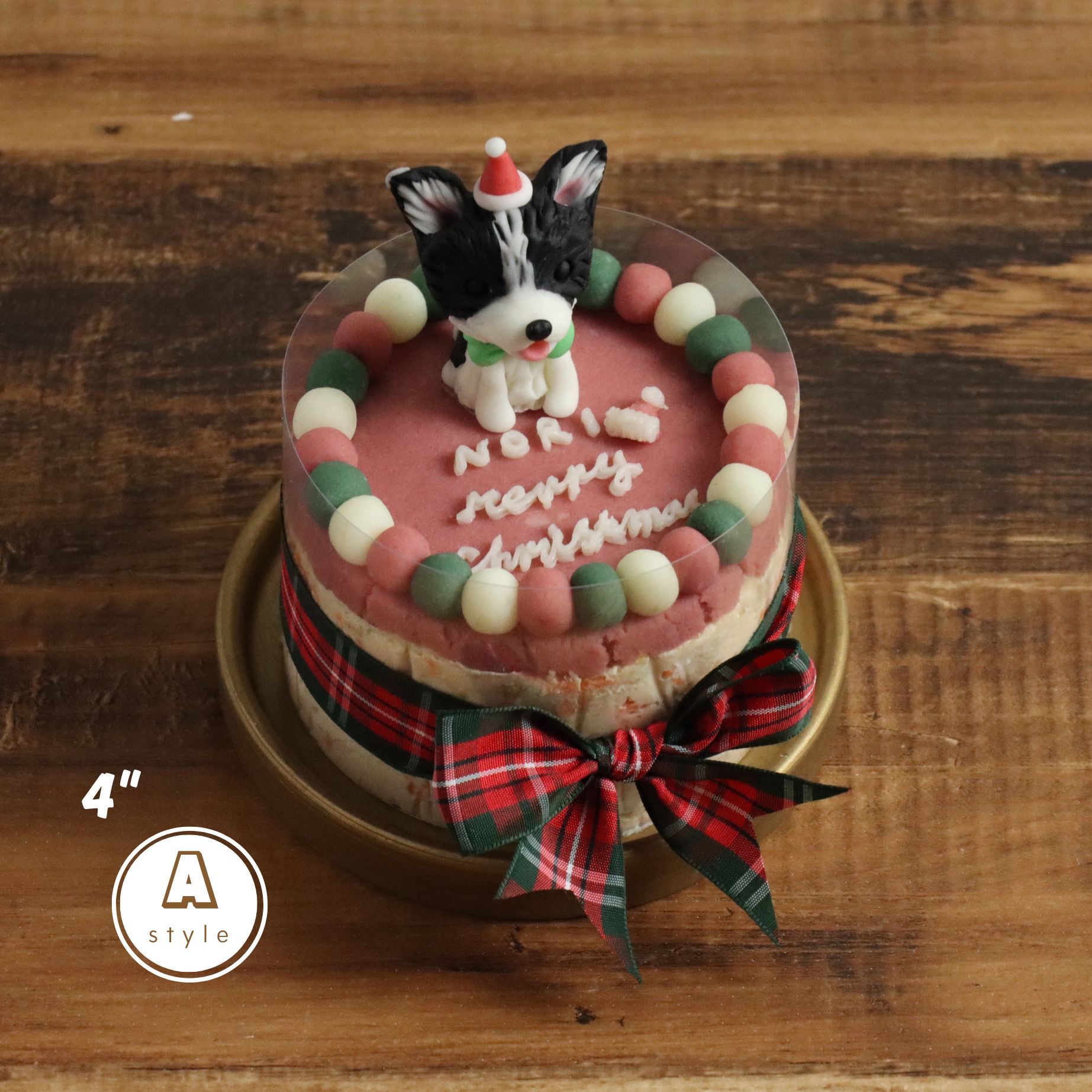 聖誕名字蛋糕｜限定色系