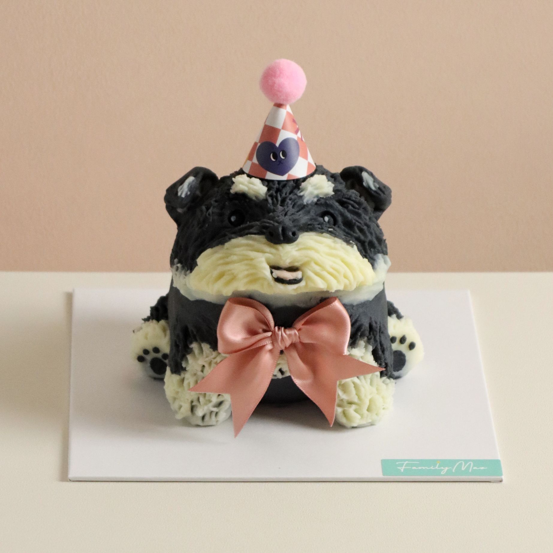 狗狗｜小胖毛造型蛋糕 ‧ 四吋