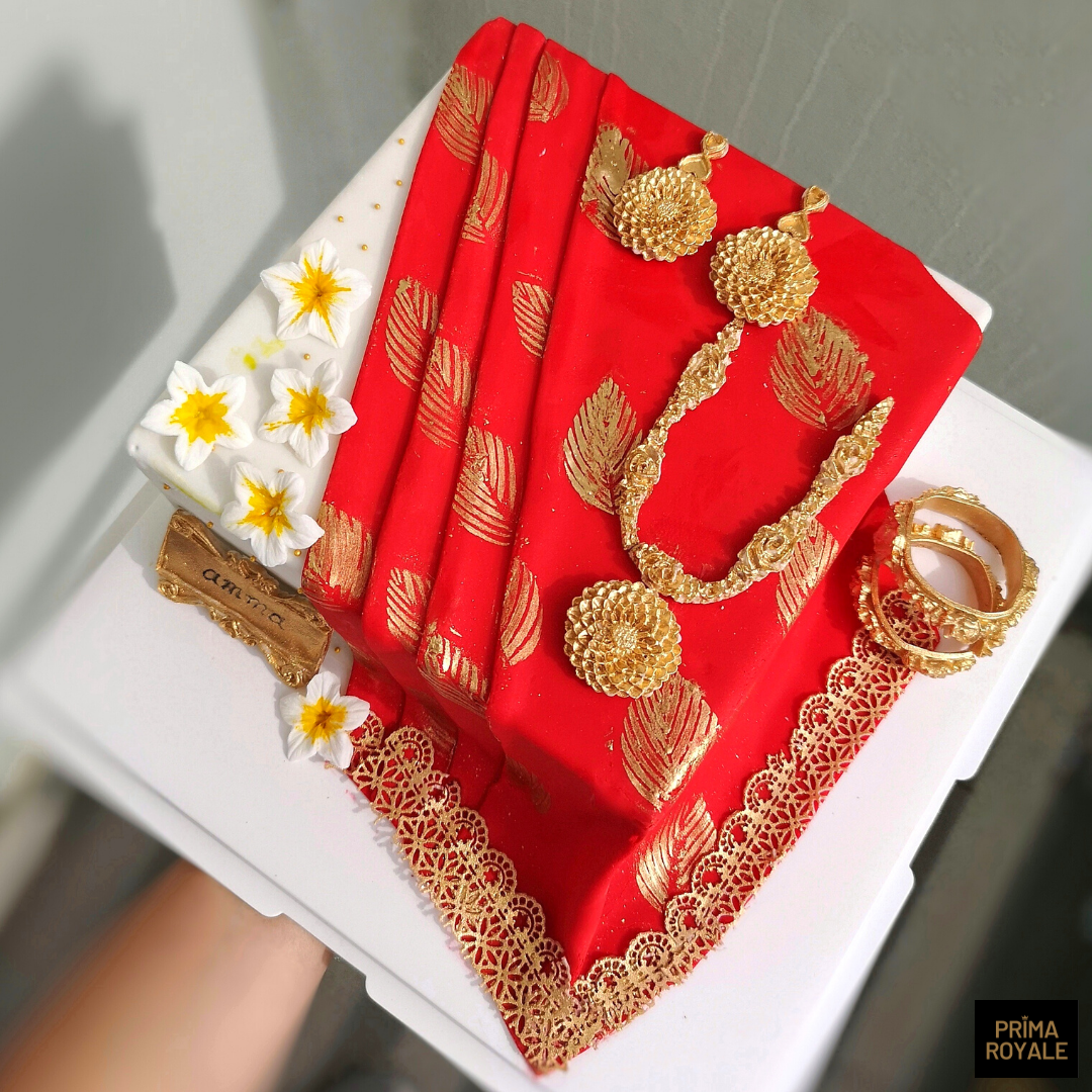 Traditional Saree Cake – Smoor