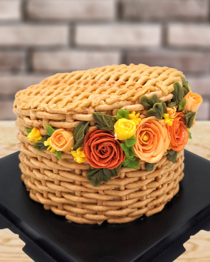 Flower Basket Cake