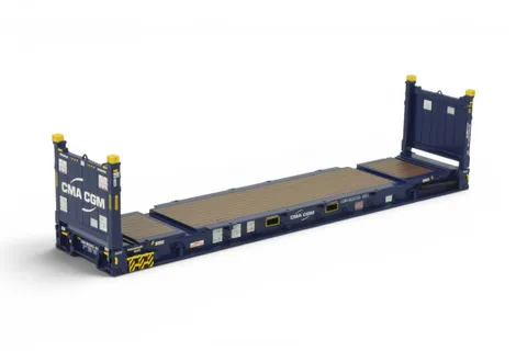 90723 - Mod 000069Los  TB CMA-CGM 40ft. Flatrack - 1 - HR