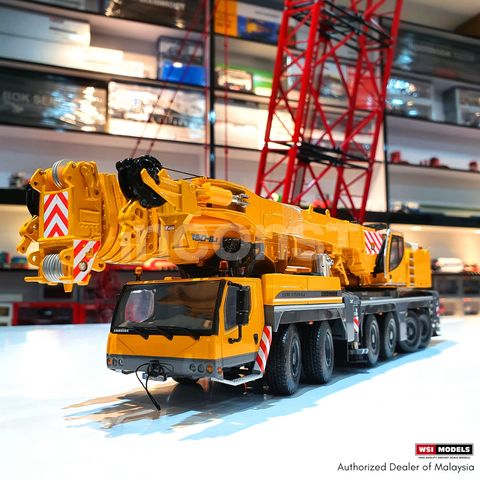 希少 1/50 WSI LIEBHERR LTM1350-6.1 MAMMOET 1/50 WSI Mammoet Liebherr LTM 1350-6.1 Hydraulic Truck Crane