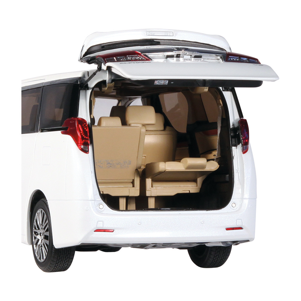 Toyota Alphard Left Hand Drive (White) – Inconst