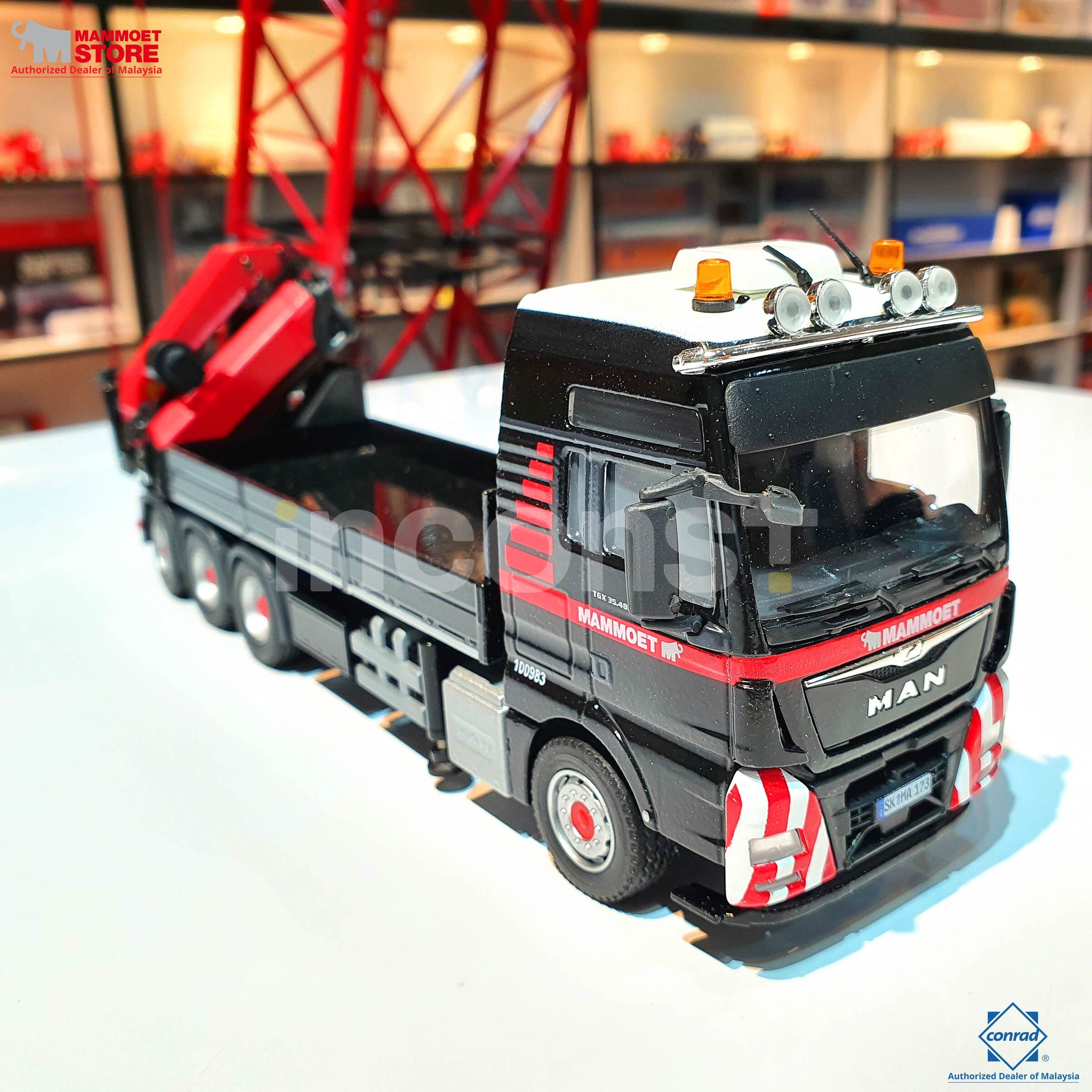 MAMMOET MAN TGX + LOAD CRANE – Inconst