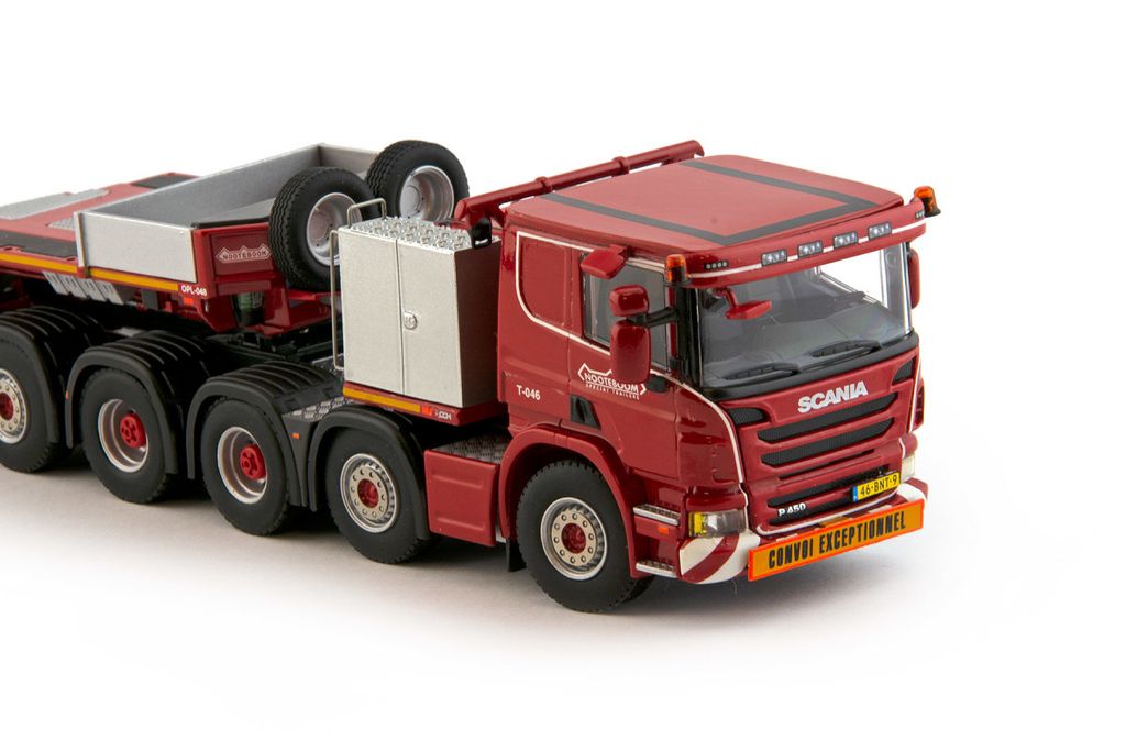KNT REDLINE; SCANIA P6 FLAT ROOF 10X4 LOWLOADER 4 AXLE + KNT REDLINE; SCANIA P6 FLAT ROOF 10X4 LOWLOADER 4 AXLE +