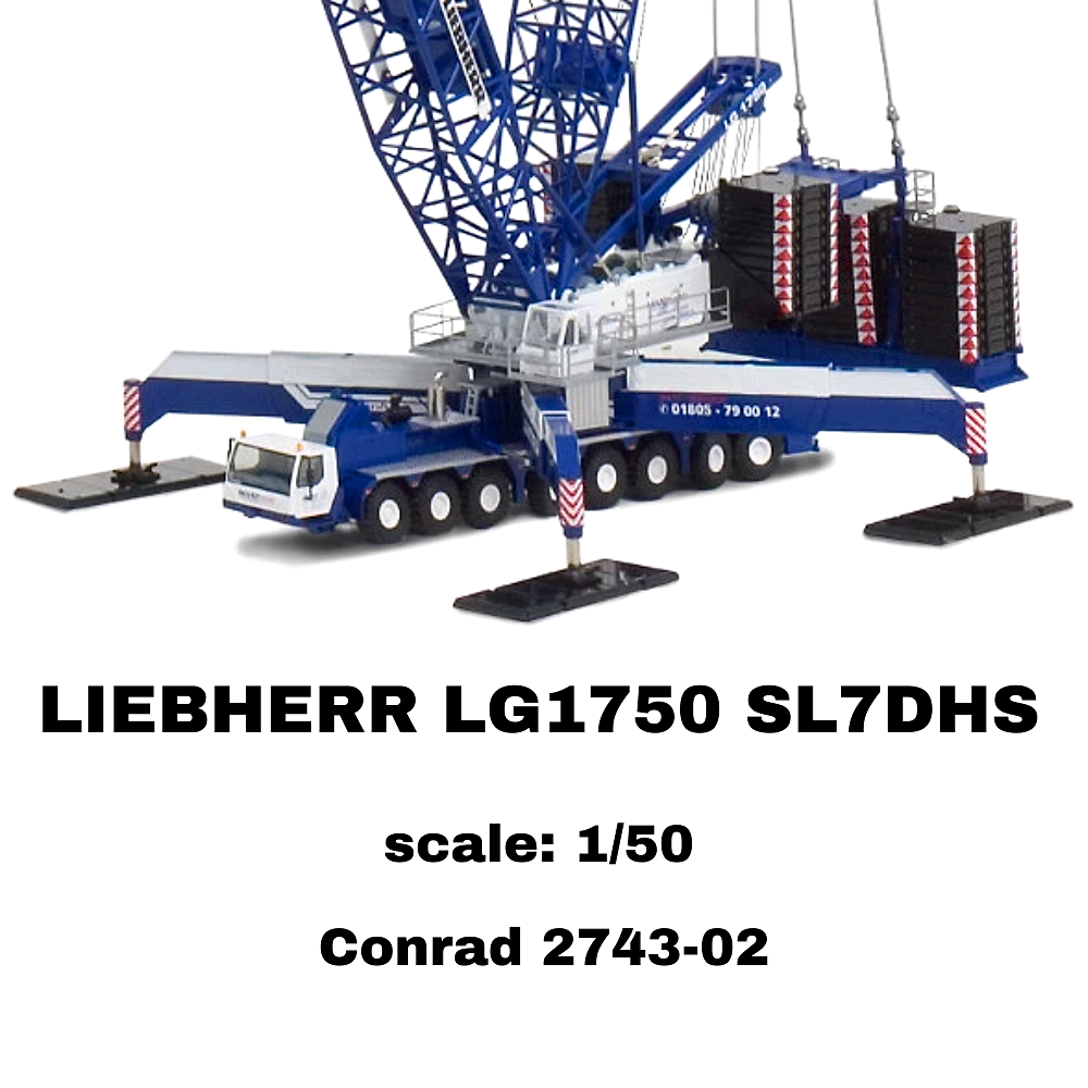 CONRAD1/50リープヘルLG1750 LR1750 Dピポットデリック下部 CONRAD1/50リープヘルLG1750 LR1750 Dピポットデリック下部 Conrad