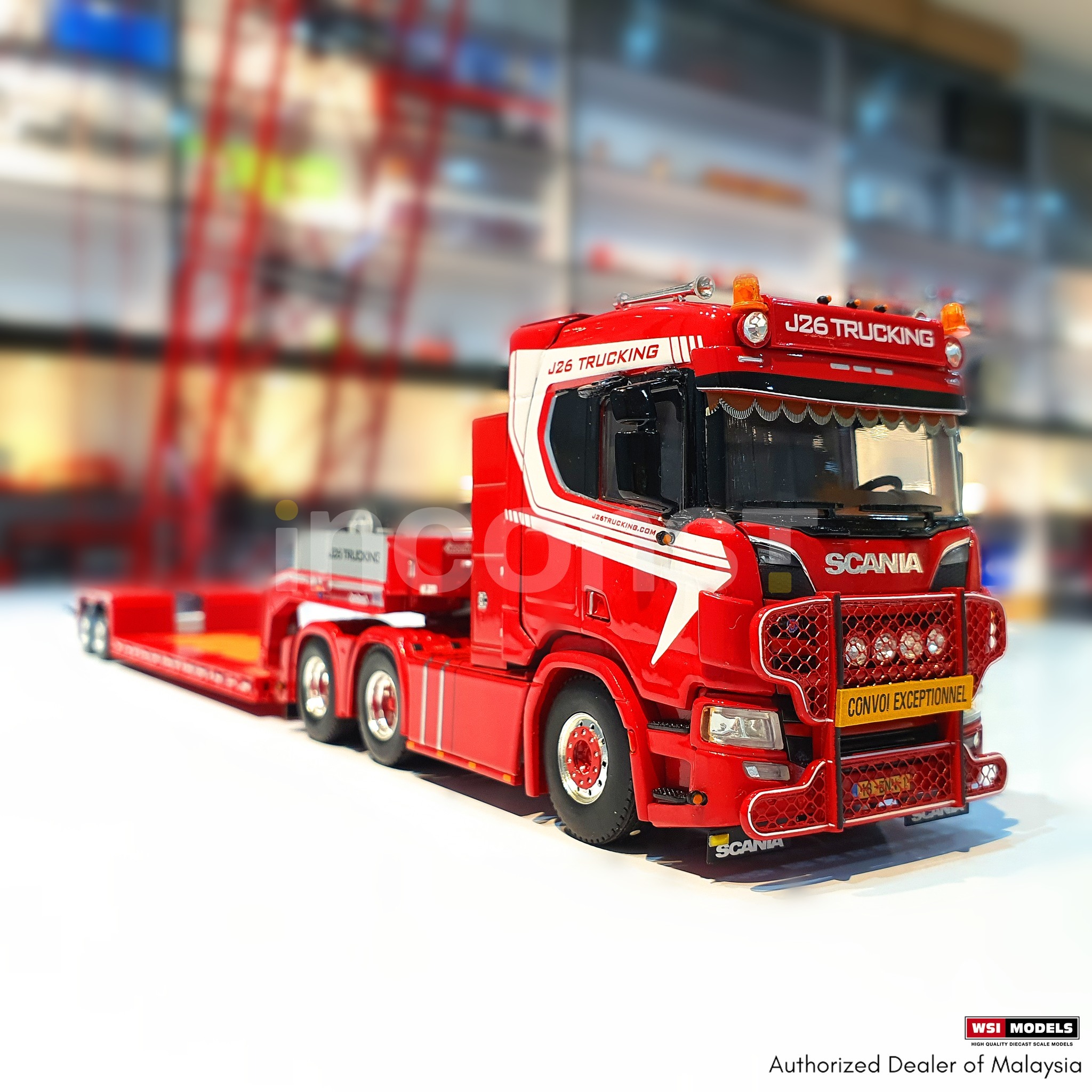 Schoones B.V. Scania R Normal CR20N 8x4 セミローローダー 5軸