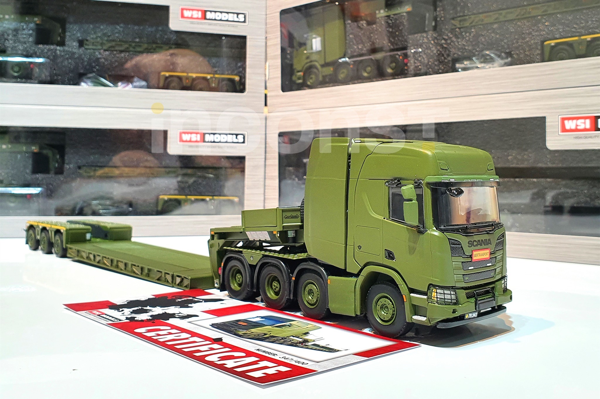 WSI 1/50 スカニア 8x4 + 3ac Nooteboom 梱包条件有 WSI 1/50 スカニア Lowloader Nooteboom 梱包条件有 WSI 1/50 スカニア