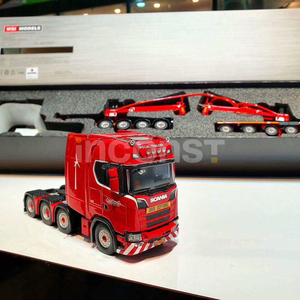 NOOTEBOOM RED LINE; SCANIA S HIGHLINE CS20H 8X4 WIND MILL NOOTEBOOM RED LINE; SCANIA S HIGHLINE CS20H 8X4 WIND MILL