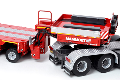 MAMMOET Volvo FH12 低床トレーラー 1:50 4軸 MAMMOET Volvo FH12 低